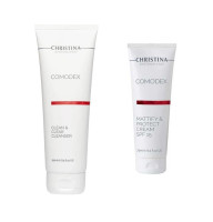 Comodex Clean & Clear Cleanser Гель для очищення шкіри +ПОДАРУНОК міні