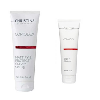 Comodex Mattify&Protect Cream SPF 15  Матувальний захисний крем SPF 15 + ПОДАРУНОК міні