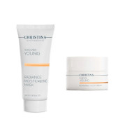 Forever Young Radiance Moisturizing Mask Зволожувальна маска «Сяяння» + ПОДАРУНОК