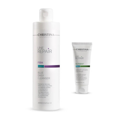 LINE REPAIR FIRM BLUE DAISY CLEANSER  Очищувач з екстрактом блакитної маргаритки + ПОДАРУНОК міні