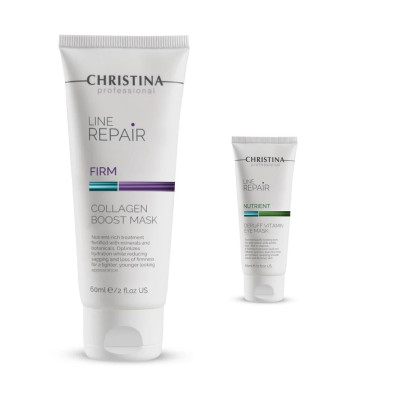 LINE REPAIR FIRM COLLAGEN BOOST MASK  Маска для відновлення здоров'я шкіриіні + ПОДАРУНОК міні