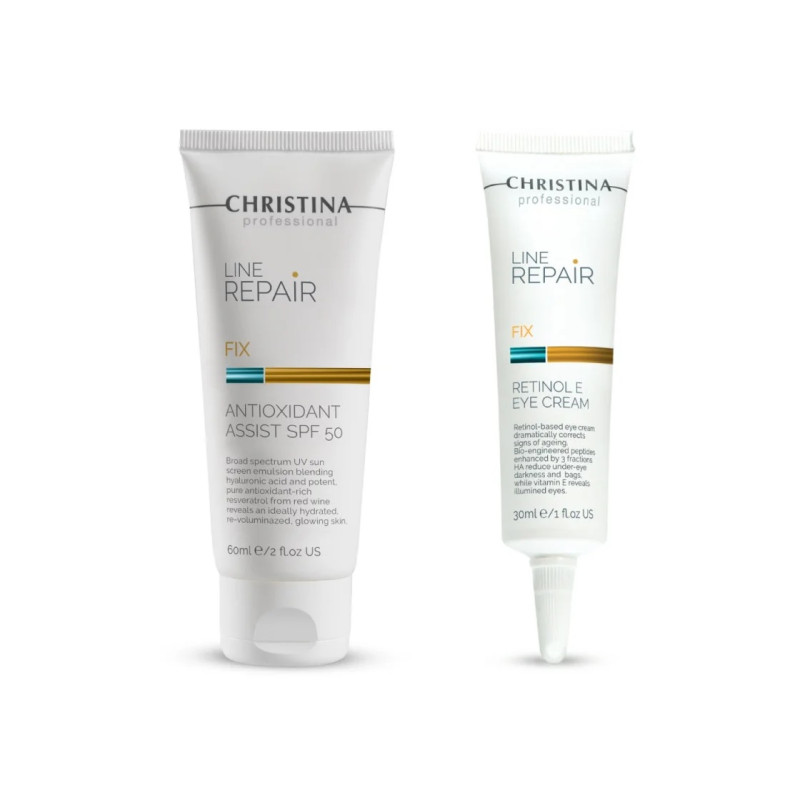 LINE REPAIR FIX ANTIOXIDANT ASSIST SPF50  Легкий крем-лосьйон СПФ 50 + ПОДАРУНОК    