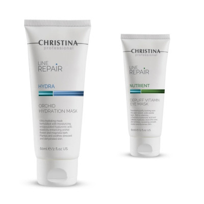 LINE REPAIR HYDRA ORCHID HYDRATION MASK  Ультразволожувальна маска з екстрактом орхідеї  + ПОДАРУНОК міні