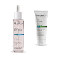 LINE REPAIR HYDRA THERASKIN+HA  Интенсивная увлажняющая сыворотка с гиалуроновой кислотой и комплексом Theraskin 