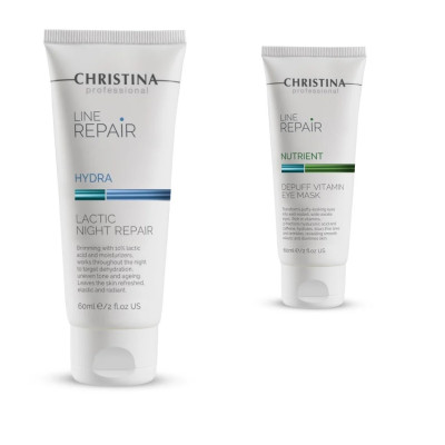 LINE REPAIR HYDRA LACTIC NIGHT REPAIR  Нічний крем із молочною кислотою  + ПОДАРУНОК міні