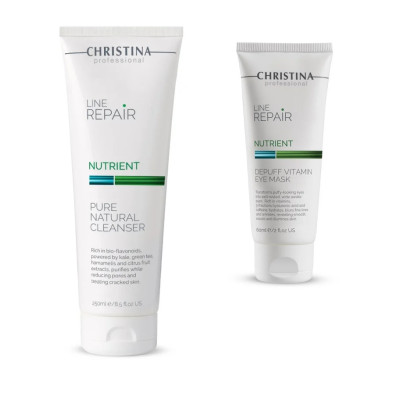 LINE REPAIR NUTRIENT PURE NATURAL CLEANSER  Натуральный очищающий гель + ПОДАРОК мини