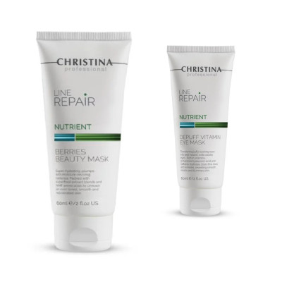 LINE REPAIR NUTRIENT BERRIES BEAUTY MASK  Увлажняющая маска с ягодными экстрактами для интенсивного питания  + ПОДАРОК мини