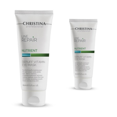LINE REPAIR NUTRIENT DEPUFF VITAMIN EYE MASK  Витаминная омолаживающая маска для кожи вокруг глаз + ПОДАРОК мини