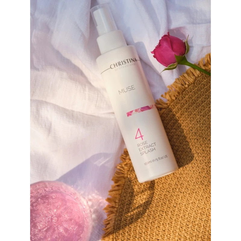 MUSE ROSE EXTRACT SPLASH STEP 4 Освежающая вода с экстрактом розы ШАГ 4