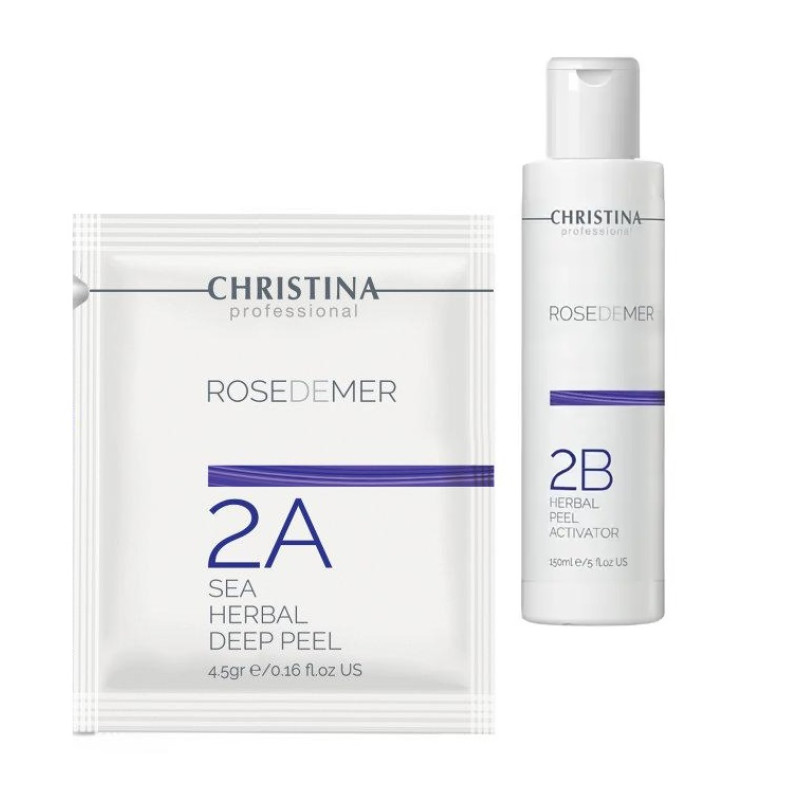 ROSE DE MER PEEL STEP 2A+2B - Акційний Набір для пілінгу КРОК 2А + 2В