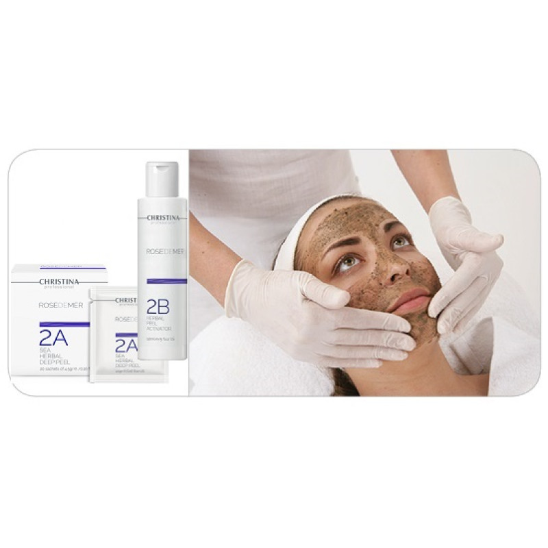 ROSE DE MER PEEL STEP 2A+2B - Акційний Набір для пілінгу КРОК 2А + 2В