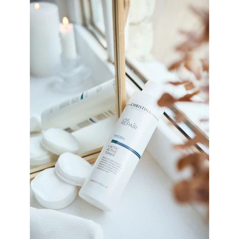 LINE REPAIR HYDRA LACTIC ACTIVE TONER  Активный тоник с молочной кислотой + ПОДАРОК мини