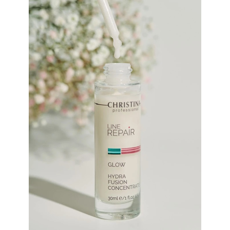 LINE REPAIR GLOW HYDRA FUSION CONCENTRATE  Інтенсивний зволожувальний концентрат  +ПОДАРУНОК міні