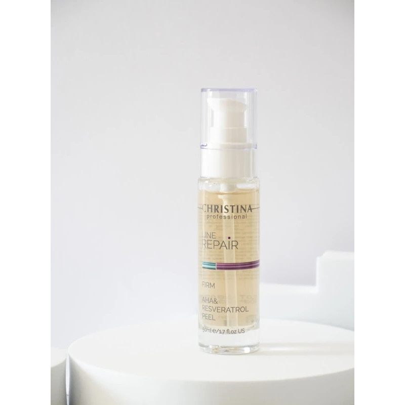LINE REPAIR FIRM AHA & RESVERATROL PEEL  Пілінг з AHA-кислотами та ресвератролом  + ПОДАРУНОК міні